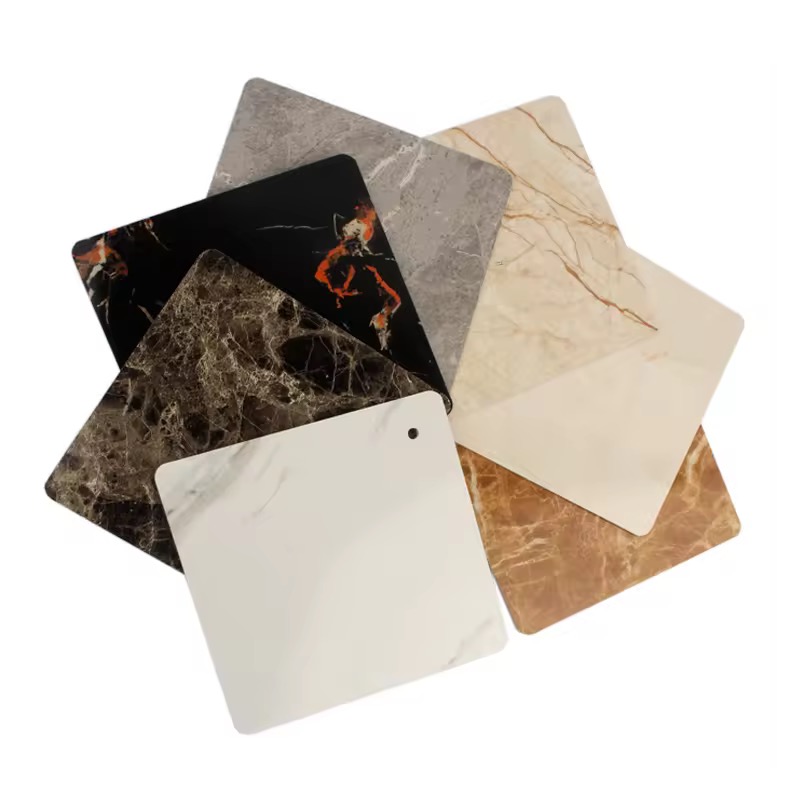 Wainscot sợi tre hạt đá cẩm thạch