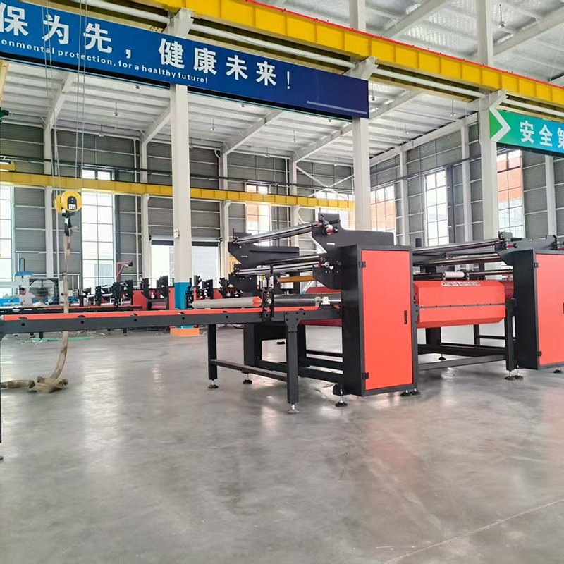 Máy cán màng PVC cho ván tường WPC